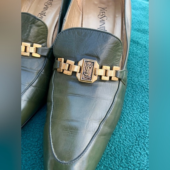 YVES SAINT LAURENT🌹Stylish elegant leather shoes - Picture 9 of 16